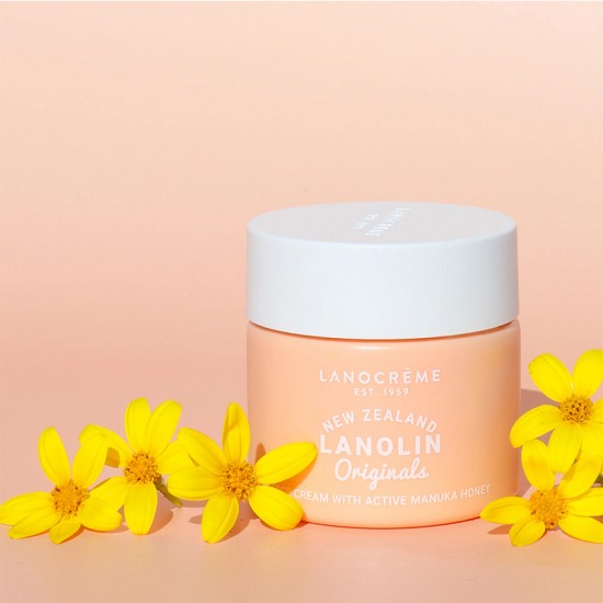 Lanocreme 兰侬绵羊油保湿补水滋润面霜  麦卢卡蜂蜜面霜100g  适合多种肤质