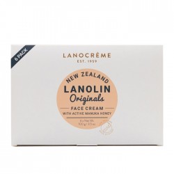 【一件包邮】Lanocreme 兰侬绵羊油保湿补水滋润面霜  麦卢卡蜂蜜面霜100g 6盒装  适合多种肤质 保质期：2028.01
