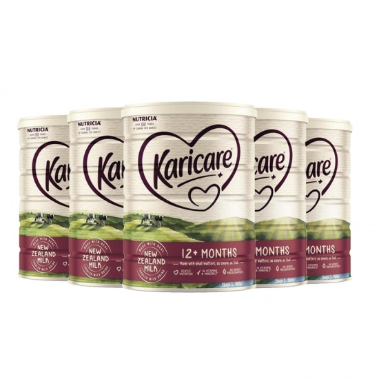 【普线】【3罐*2箱】新西兰直邮 Karicare 可瑞康婴儿奶粉牛奶粉3段 900g/罐 6罐装普通装（1岁以上） 保质期：2025.7