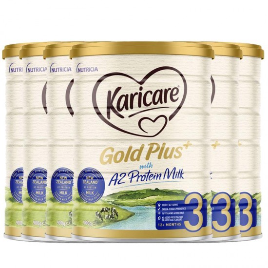 【Karicare 新西兰直邮】【快线】【6罐】可瑞康金装3段 6罐 （1岁以上）保质期2025.1