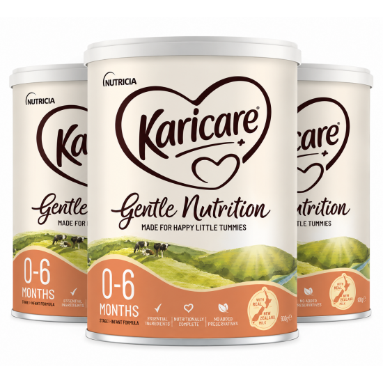 【排单发货】【新包装】【新西兰顺丰直邮】【3罐】 Karicare 可瑞康婴儿奶粉牛奶粉1段普通装 900g/罐 3罐装  （0-6个月）保质期：2028.2左右