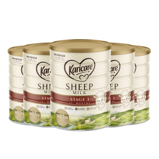【Karicare 新西兰发货】【时安达普线预计6-8周工作日】【3罐*2箱】karicare可瑞康绵羊奶3段（1岁以上）900g 6罐装 保质期2028.2左右