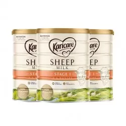 【Karicare 新西兰发货】【普线预计6-8周工作日】【3罐装】karicare可瑞康绵羊奶1段（0-6个月）900g 3罐装 保质期2027.2左右