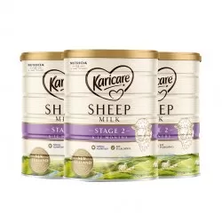 【Karicare 新西兰发货】【普线预计6-8周工作日】【3罐】karicare可瑞康绵羊奶2段（6-12个月）900g 3罐装 保质期2027.2左右