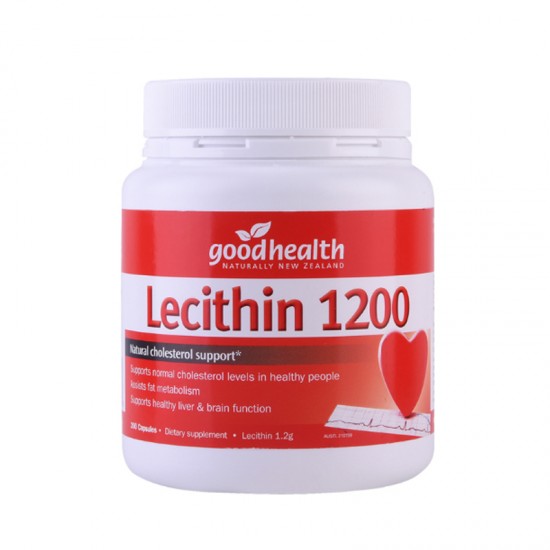 【因天气原因产品融化无法理赔】Good Health 好健康 超级卵磷脂 健脑护肝调节血脂改善三高 1200mg 200粒 保质期2026.10