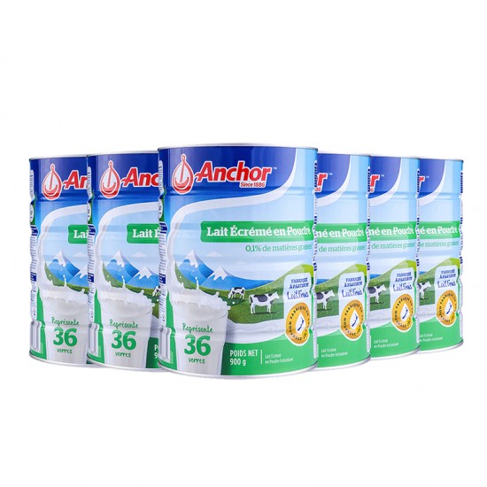 【新西兰发货】【预计6-8周】【6罐】Anchor 安佳脱脂奶粉 罐装 （6罐直邮包邮） 保质期2025.6