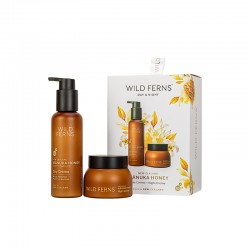 Wild Ferns 帕氏麦卢卡蜂蜜礼盒 - 日夜套装 (蜂蜜日霜120ml+蜂蜜晚霜90g) 保质期2029.3 Wild Ferns 帕氏麦卢卡蜂蜜礼盒 - 日夜套装 (蜂蜜日霜120ml+蜂蜜晚霜90g) 保质期2029.3