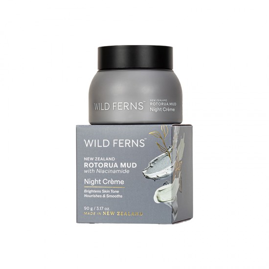 Wild Ferns 帕氏 罗托鲁瓦泥浆晚霜90g 保质期2029.3