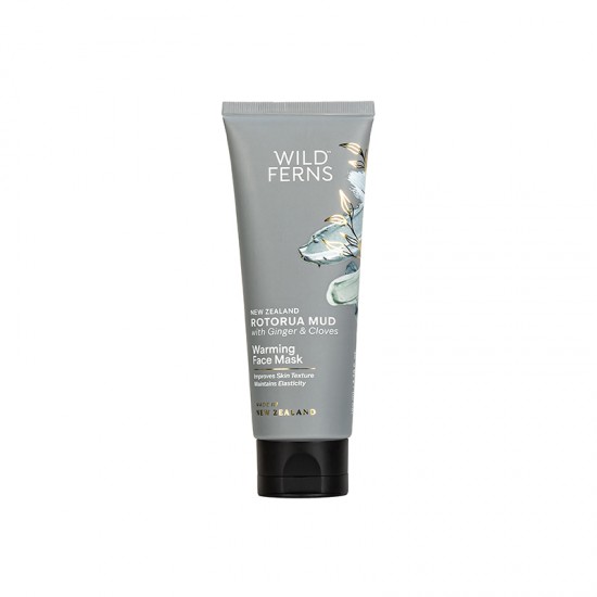 Wild Ferns 帕氏罗托鲁瓦泥浆暖脸生姜面膜100ml 保质期2029.4