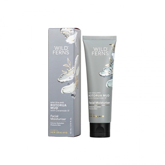 Wild Ferns 帕氏 罗托鲁瓦泥浆面部保湿霜80ml 保质期2029.4
