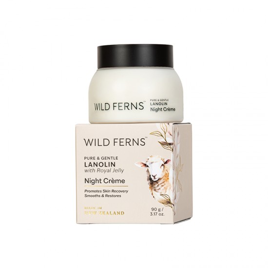 Wild Ferns 帕氏羊毛脂晚霜90g 保质期2029.3