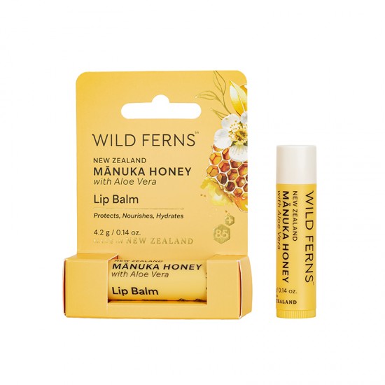 Wild Ferns 帕氏麦卢卡蜂蜜润唇膏4.2g 保质期2029.3