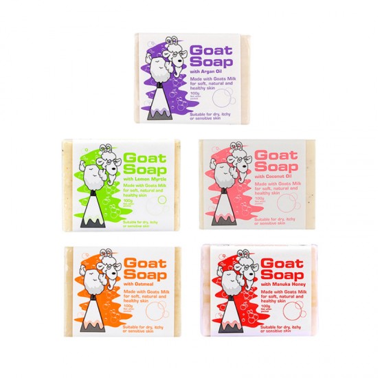 The Goat Soap 山羊奶皂 100g 味道随机 不指定款 The Goat Soap 山羊奶皂 100g 味道随机 不指定款