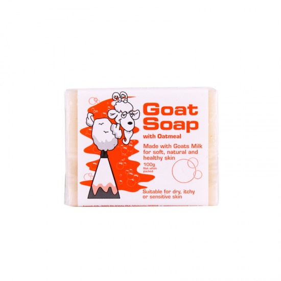 【买六包邮】【秒杀】The Goat Soap 燕麦味 山羊奶皂 100g 【买六包邮】【秒杀】The Goat Soap 燕麦味 山羊奶皂 100g