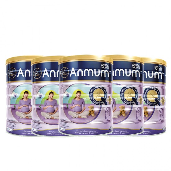 【新西兰直邮】【普线预计6-8周工作日】【3罐*2箱】Anmum 安满新西兰孕妇奶粉800g 6罐装 保质期2026.3左右
