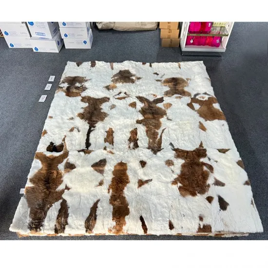 【包邮】【特价款联系客服看花色】新西兰特价驼羊毯 180*210cm  