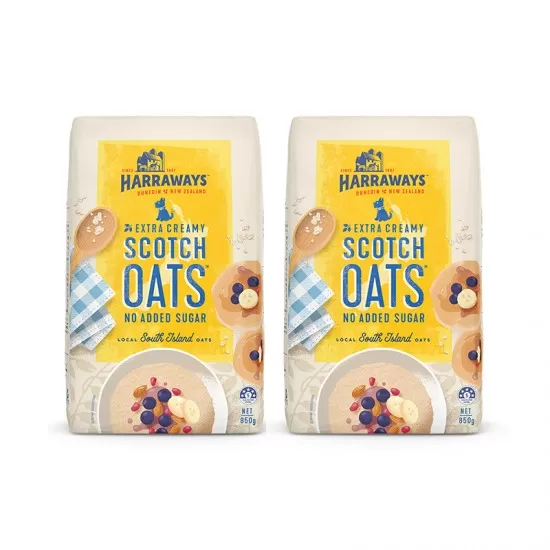 【超市采购】Harraways Rolled Oats Scotch Porridge 麦片 800g*2袋