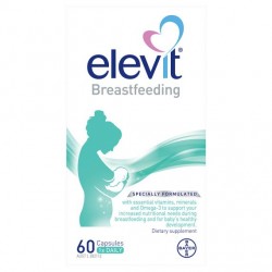 Elevit 爱乐维 哺乳期母乳复合维生素DHA叶黄素 60粒 保质期:2026.12 Elevit 爱乐维 哺乳期母乳复合维生素DHA叶黄素 60粒 保质期:2026.12