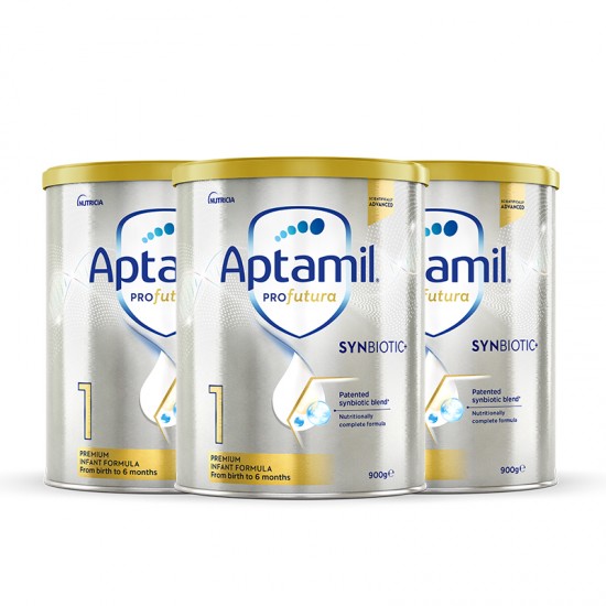 【Aptamil 新西兰直邮】【普线预计6-8周工作日】【3罐】Aptamil爱他美白金1段*3罐装（0-6个月） 保质期2026.12左右