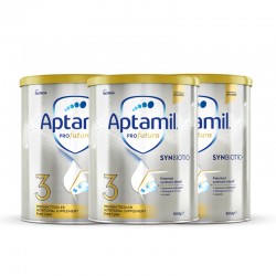 【Aptamil 新西兰直邮】【普线预计6-8周工作日】【3罐】Aptamil爱他美白金3段*3罐装（1岁以上） 保质期2027.4左右