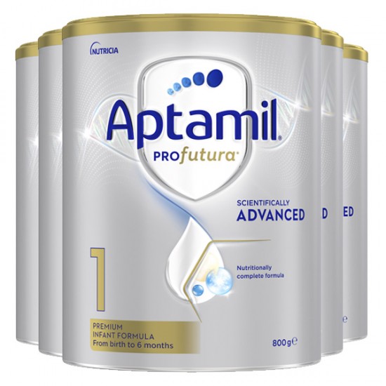 【Aptamil 新西兰直邮】【普线预计6-8周工作日】【6罐（拆单发货）】Aptamil爱他美白金1段*6罐装（0-6个月） 保质期2028.2左右