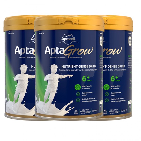【澳洲发货】Aptamil  Aptagrow 爱他美小安素成长奶粉 3段 适合6岁以上 3罐装 保质期2026.8左右