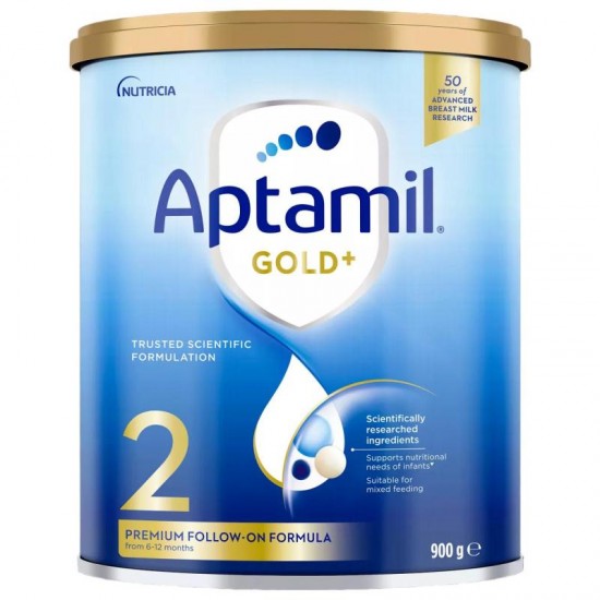 【排单发货】【Aptamil 新西兰顺丰直邮】【6罐】爱他美金装2段*6罐 （6-12个月） 保质期：2027.7左右
