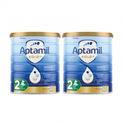 【国内现货-需人民币支付】Nutricia Aptamil 爱他美金装2段奶粉 2罐装 保质期2027 【国内现货-需人民币支付】Nutricia Aptamil 爱他美金装2段奶粉 2罐装 保质期2027