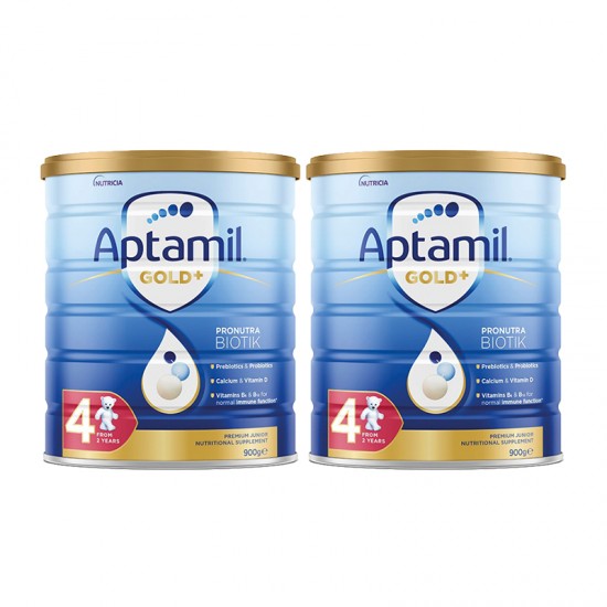 【国内现货】Nutricia Aptamil 爱他美金装4段奶粉 2罐装 保质期2025.10