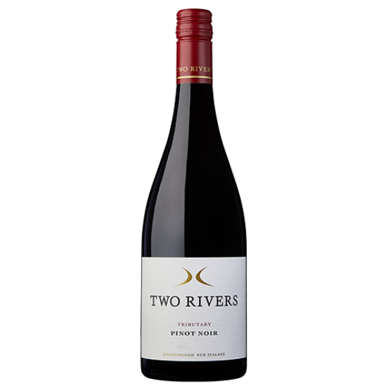 【国内现货】【2瓶装】2021年新西兰双河清流黑皮诺 红葡萄酒Two Rivers Pinot  酒精度13% 750ml  2瓶