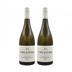 【国内现货-需人民币支付】【2瓶装】2022年Two Rivers双河聚流长相思干白葡萄酒  750ml 13% 2瓶