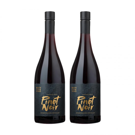 【国内现货】【2瓶装】2021年份 新西兰Misty Cove雾湾地标系列 马尔堡产区黑比诺 红葡萄酒13.5% 