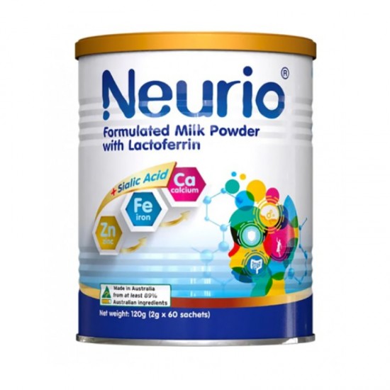 Neurio纽瑞优乳铁蛋白粉 智慧版 全年龄段适用 120g (2g×60袋)  保质期2027.10