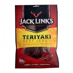 【不可邮寄回国-仅限新西兰本地自提】【150克大包装】Jack Link’s Beef Jerky Teriyaki 照烧味牛肉干 150g