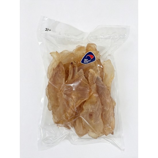 【特价秒杀】新西兰白花胶鱼胶鳕鱼胶21片左右 500g