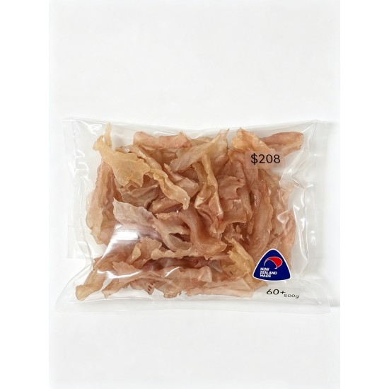 【特价秒杀】新西兰原色花胶鱼胶鳕鱼胶60片左右 500g
