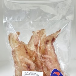 【新西兰直邮两袋包邮 联系客服修改邮费】New Zealand Dry Ling Fish Maw Luxury 6pcs 500g 新西兰原色花胶鱼胶6片（门店可邮寄使用富腾达快递，快递费60纽/每包）（扣件不赔）