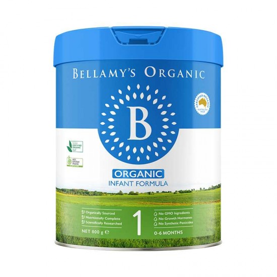  【Bellamy澳洲直邮】【新包装】【3罐】Bellamy's 贝拉米 有机1段  3罐 （0-6个月） 保质期：2027.5左右