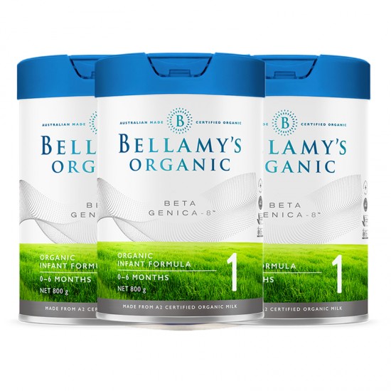 【Bellamy澳洲直邮】【3罐】Bellamy 贝拉米白金1段（0-6个月） 3罐 保质期2026.11左右