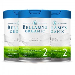 【Bellamy澳洲直邮】【3罐】Bellamy 贝拉米白金2段(6-12个月)3罐 保质期2027.4左右 【Bellamy澳洲直邮】【3罐】Bellamy 贝拉米白金2段(6-12个月)3罐 保质期2027.4左右
