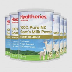 【排单发货】【新西兰顺丰直邮】【6罐】HEALTHERIES 贺寿利100%纯成人山羊奶粉 450G/罐 6罐装 保质期:2028.2左右 【排单发货】【新西兰顺丰直邮】【6罐】HEALTHERIES 贺寿利100%纯成人山羊奶粉 450G/罐 6罐装 保质期:2028.2左右