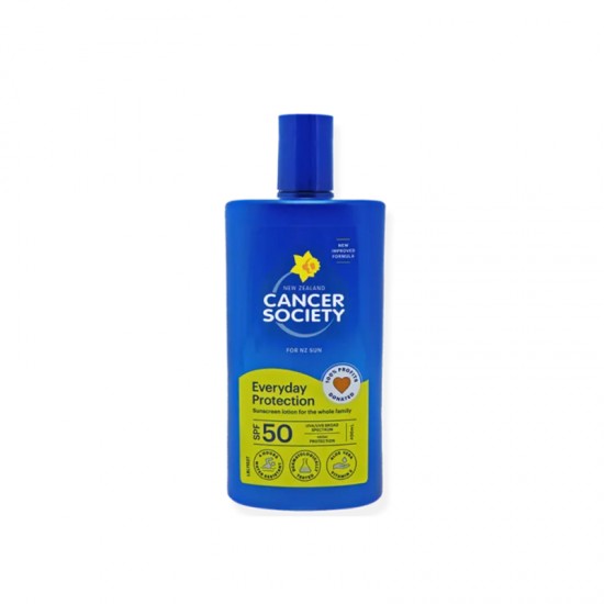 Cancer Society Everyday Sunscreen Protection Spf50 Lotion 400ml 新西兰防癌协会防晒SPF50 400毫升  保质期2026年8月