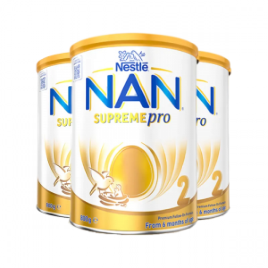 【澳洲发货】Nestle 雀巢超级能恩Pro水解奶粉2段 800g 3罐 保质期2027.4左右