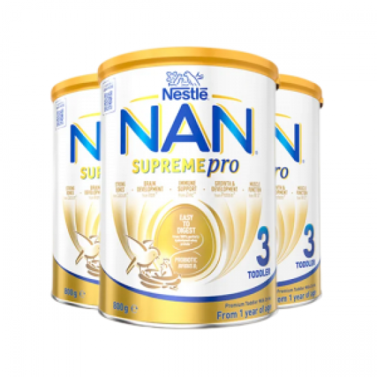 【澳洲发货】Nestle 雀巢超级能恩Pro水解奶粉3段 800g 3罐 保质期2027.5左右