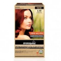 【因天气原因液体侧漏无法理赔】Aromaganic 染发膏深红色6.5 澳洲天然有机染发剂