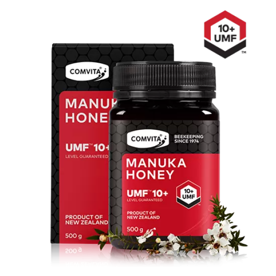 【因天气原因液体侧漏无法理赔】Comvita 康维他 麦卢卡蜂蜜 Umf10+ 500g 保质期2027.2