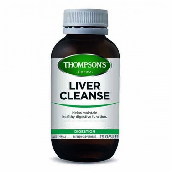 THOMPSON'S Liver Cleanser汤普森 排毒清肝胶囊 120粒 