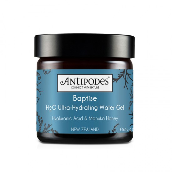 【此为单瓶链接-拍3瓶送antipodes维C焕肤洁面200ml】Antipodes新西兰BAPTISE臻效保湿修复水凝霜60ml清爽锁水日霜  保质期：2026.3