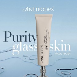 【Antipodes全系列买二送8分钟卸妆膏】Antipodes Purity 玻璃肌抛光磨砂洁面 75ml 保质期2029.3