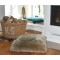 【包邮】【内胆需额外加20纽（可选）】Sheepskin Cushion Butterscotch Square长毛羊皮方形坐垫靠垫 焦糖色 80cm*80cm
